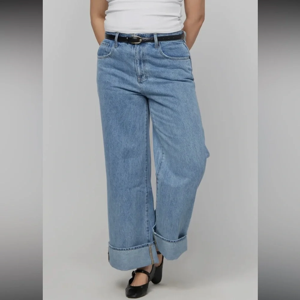 Oliver Logan | Parker Baggy Cuffed Wide-Leg | 100% Recycled Cotton AuthenticJean - Picture 7 of 14